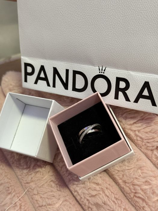 Кольцо Pandora оригинал 16.5 размер