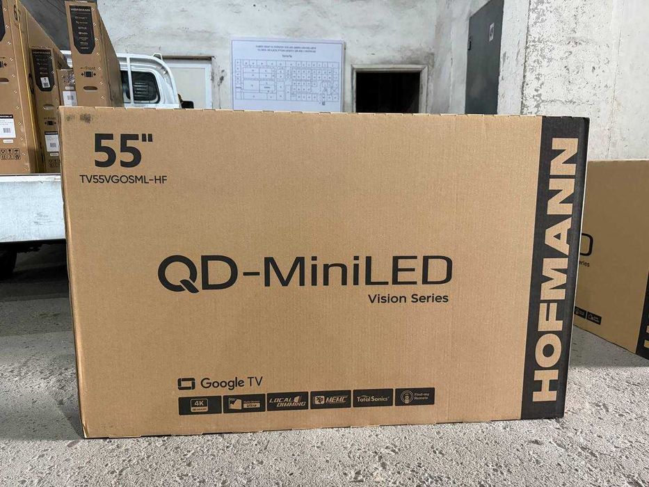 Телевизор Hofmann 43/50/55/65 QD-MiniLED От официального дилера
