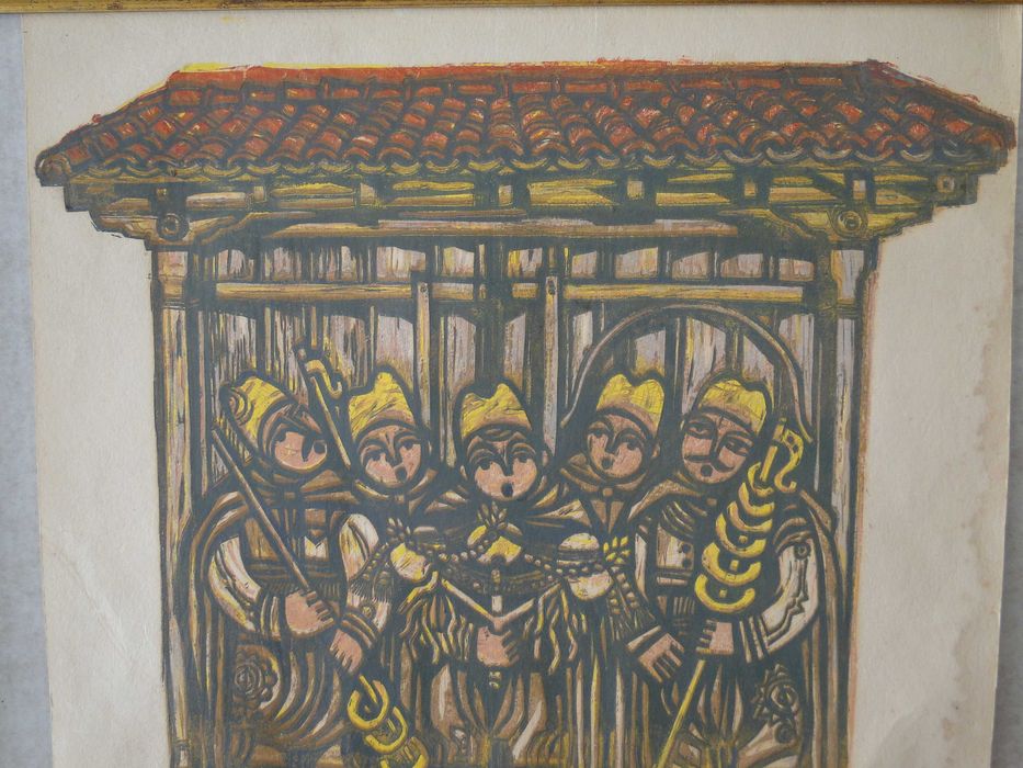 Картина на Георги Зайков - Зайо 1982 г.