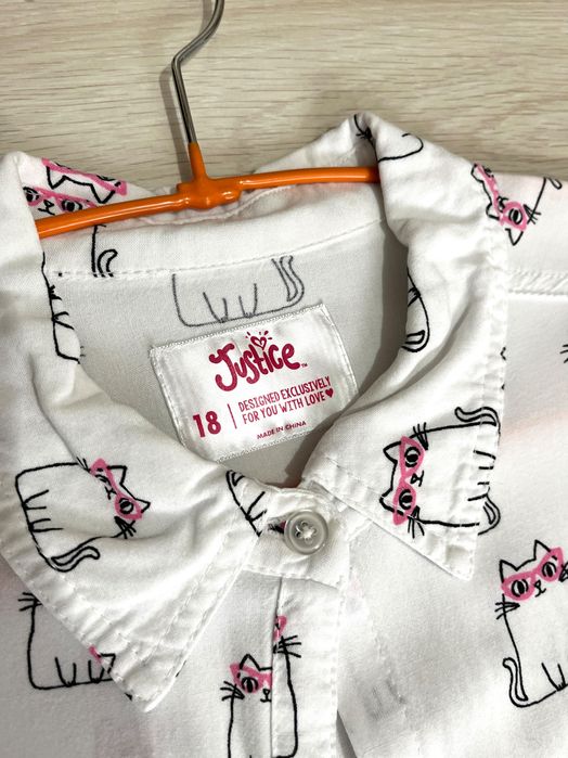 Camasa cu pisici cu ochelari