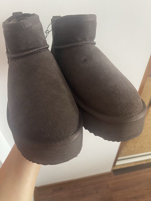 Cizme reserved, piele naturala, marimea 41