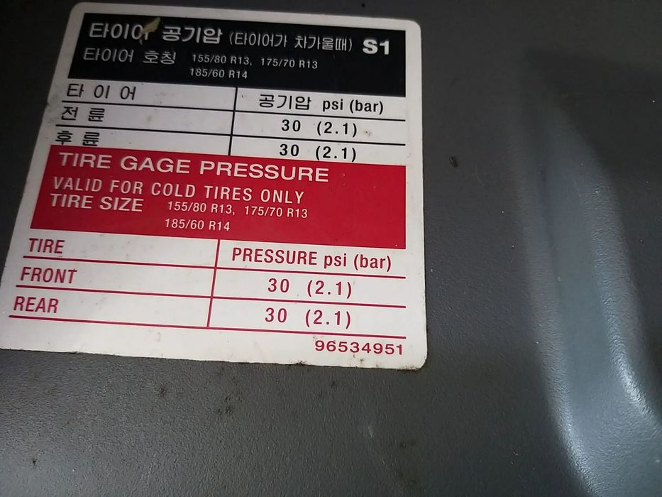 Torpedou chevrolet kalos 96534951