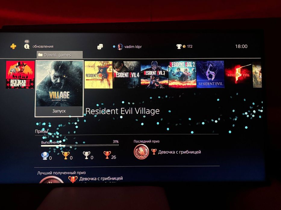 PS4 PRO 1ТБ. Состояние новой