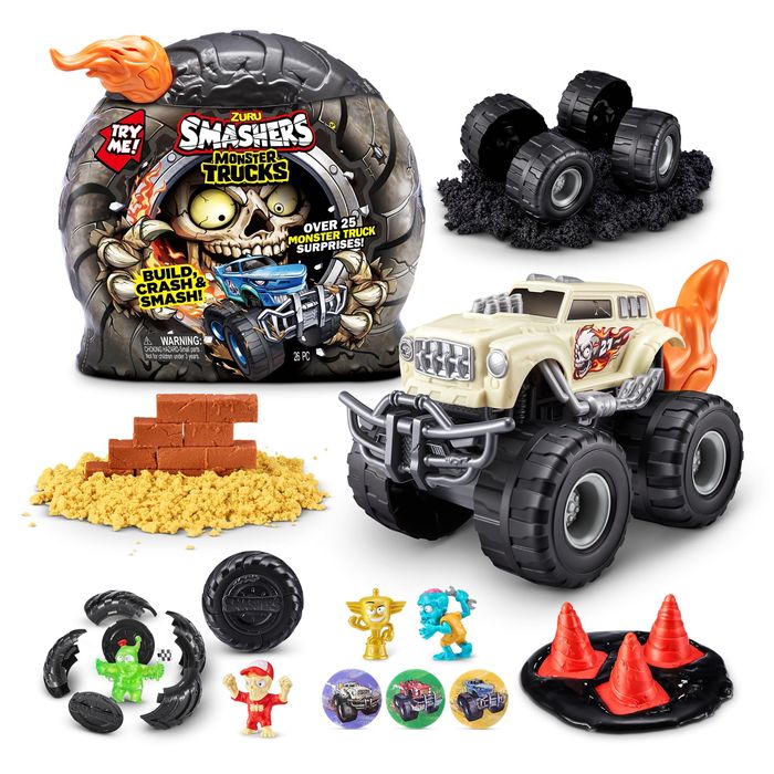 ZURU Smashers Monster Trucks — монстр-трак с сюрпризами!
