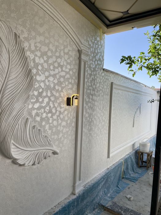 Travertin xizmati fasad uchun