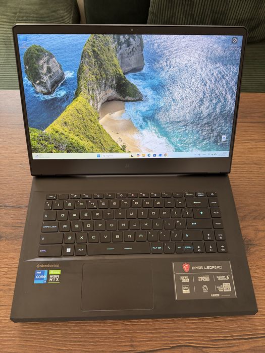 Геймърски Лаптоп MSI GP66 i7 11800 / RTX 3080 / 1Tb / 144Hz