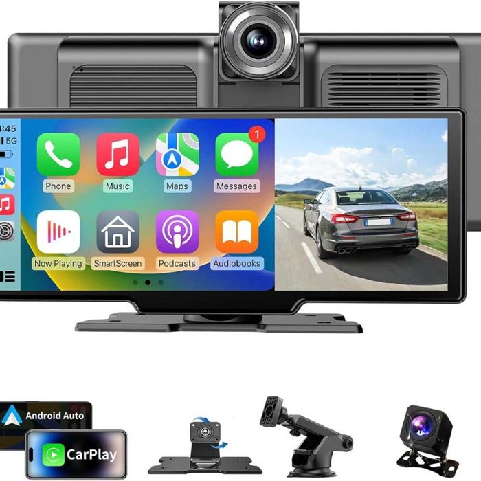 Универсална автомобилна навигация CJ-PTC212 10.26 inch с регистратор