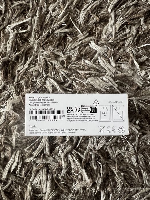 Casti apple airpods 4