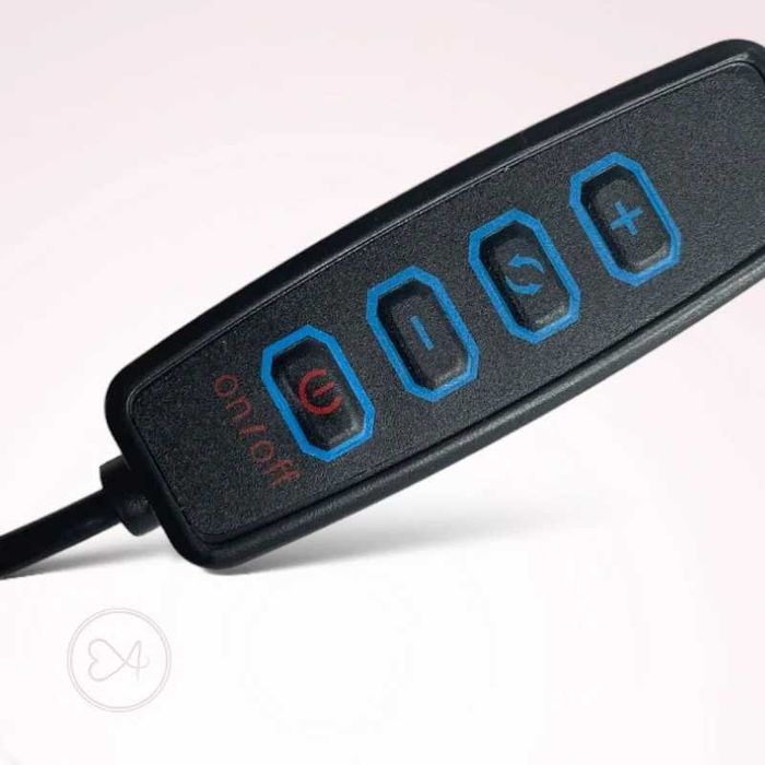 Поставка за телефон с ЛЕД Ринг лампа за маникюр