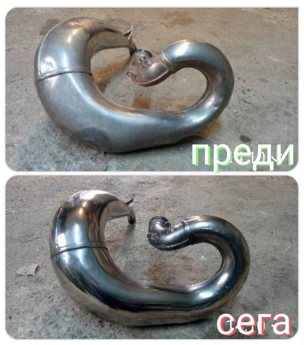 Изправяне на резонатои (гайди) за двутактови мотори