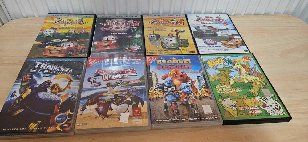 Desene  pentru copii diverse DVD si CD 5 lei bucata