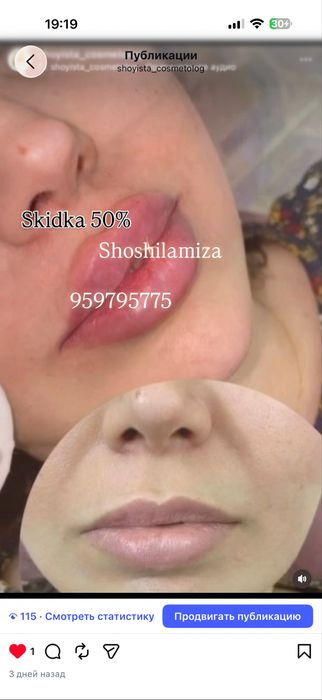 5yilik tajribaga ega kasmetolik