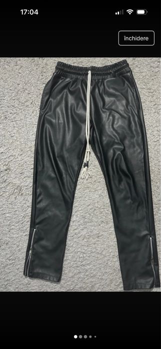 Pantaloni de la YRW din piele marimea L
