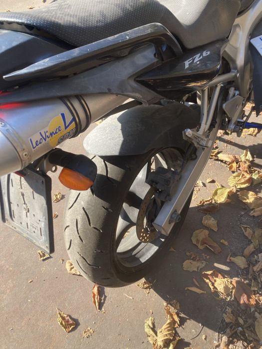 Yamaha FZ6 на части