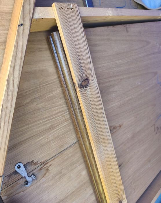 Masă lemn masiv, extensibila ,6-8 persoane