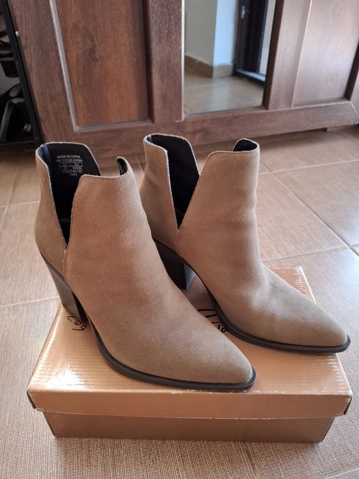 Ghete piele intoarsa Pull &Bear