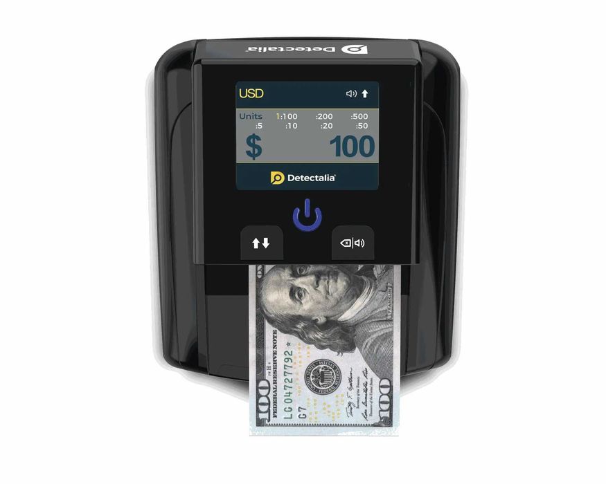 Детектор за фалшиви банкноти DETECTALIA D7T+