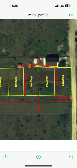 Loturi casa 500 mp In spatele  Silver Mall, strada Ioan Adam