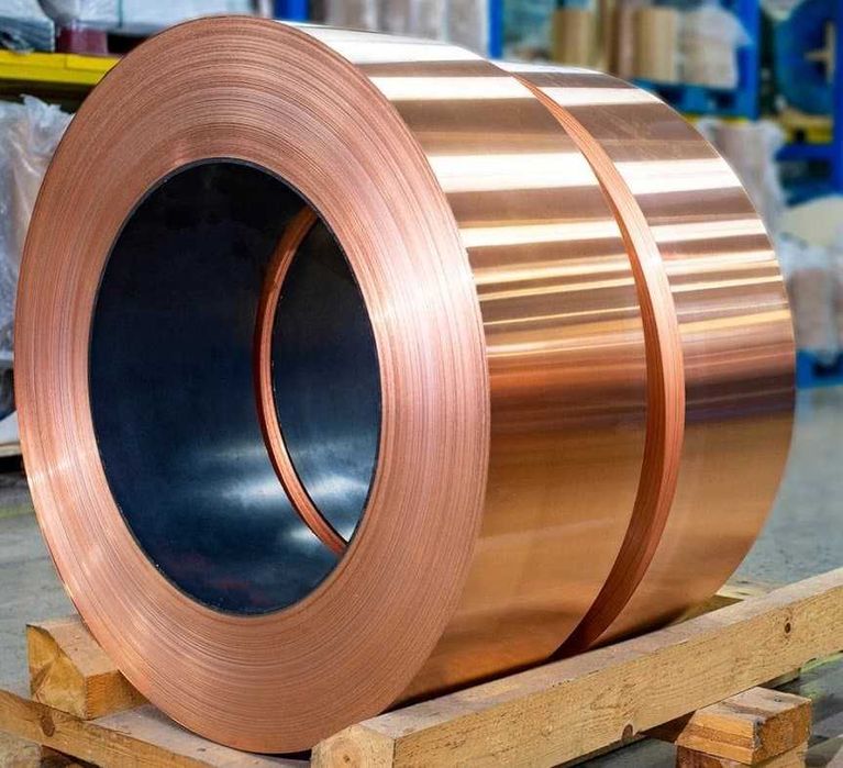 Медная лента s=0.2 мм, Состояние: мягкая