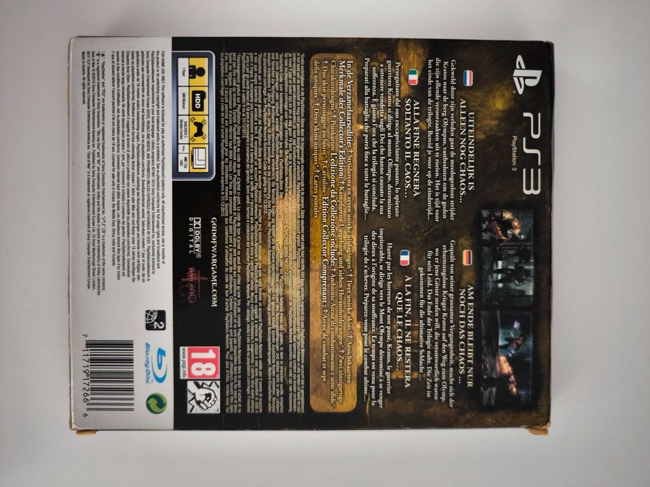 God of War 3 Collector's Edition 77 EUR PS3 Playstation 3 ПС3