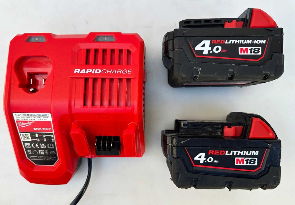 Milwaukee HD18 HX - Акумулаторен перфоратор 2x18V 4.0Ah като нов!