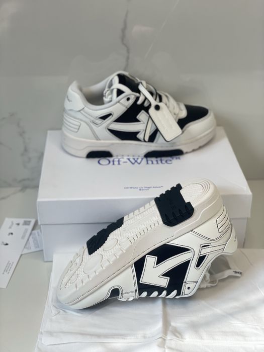 Off White Out Of Office ooo Low Tops Black White Off-White