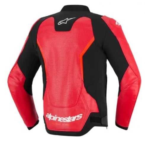 Кожено яке Alpinestars GP Force V2 Air red/flou и bk/wht