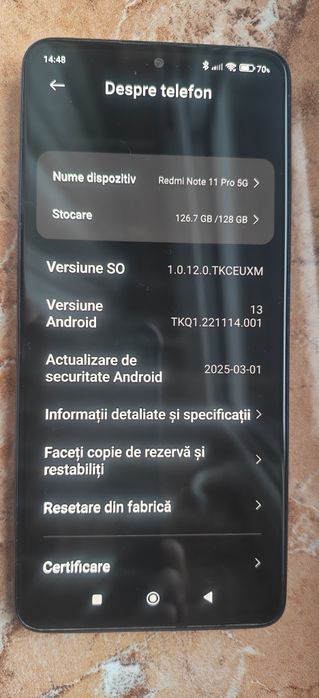 Telefon Redmi  note  11  pro