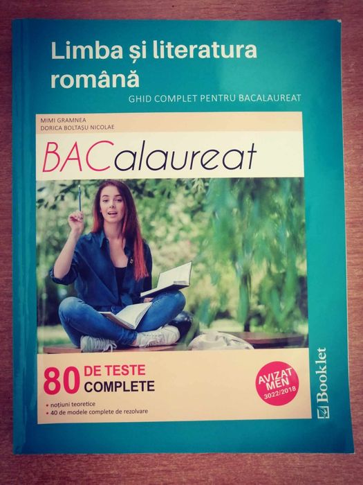 Vand 3 carti pentru Bacalaureat !