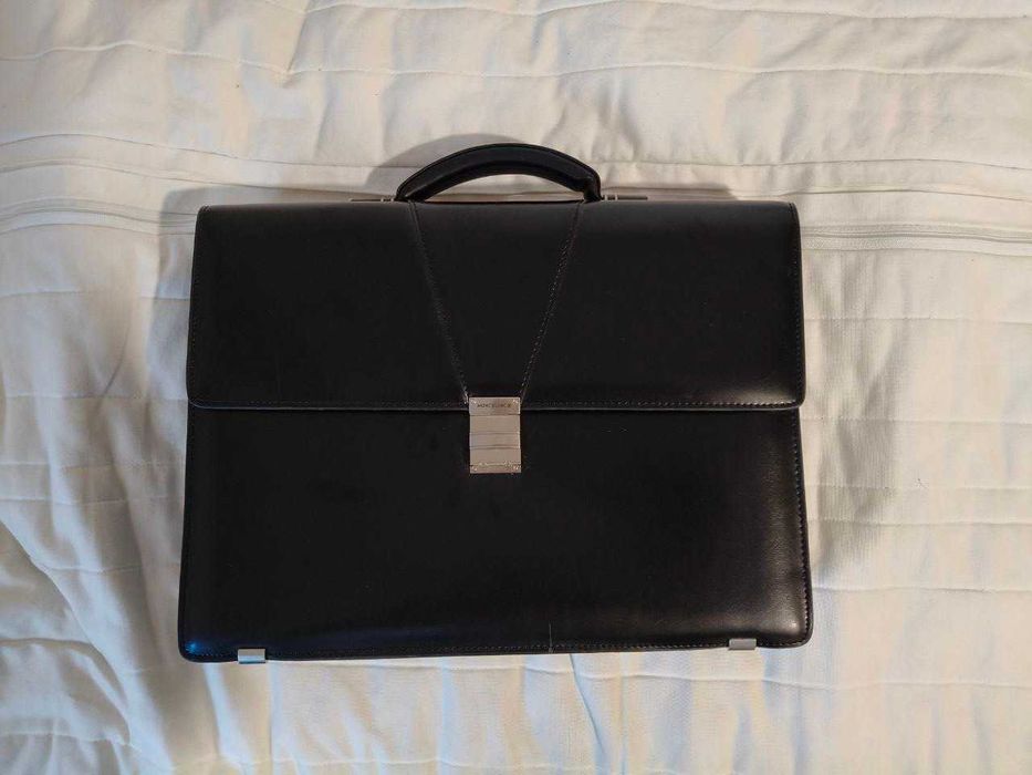 Geantă Montblanc / servietă / diplomat cu cifru