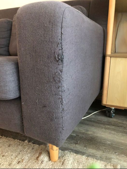 Сив диван за хол