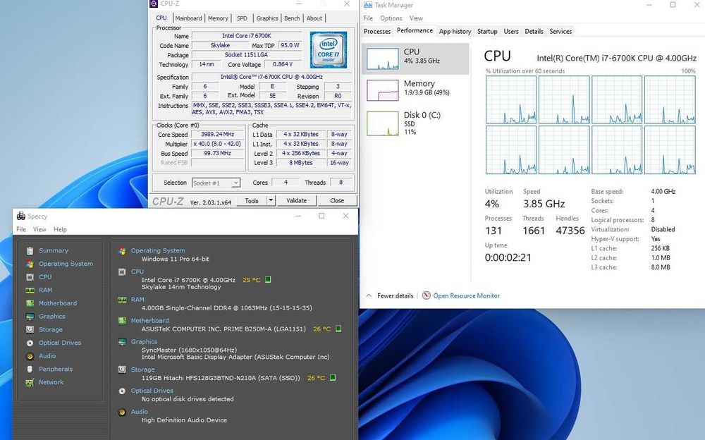 Procesor I7 6700K socket 1151 v1