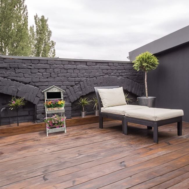 Цветарник "Къщичка" с дъска за писане