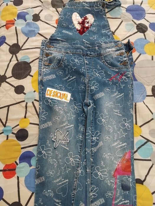 Salopeta fete,desigual, 11 ani