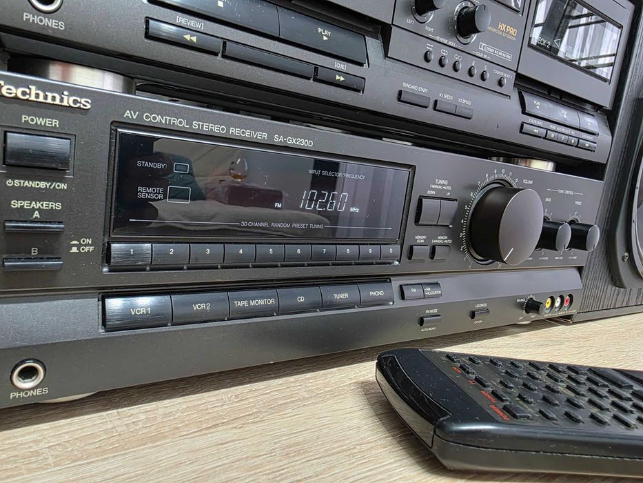 Technics/ SA-GX230D/ RS-TR232/ SL-PS740A/ Boxe DP150-110W 8Ohmi