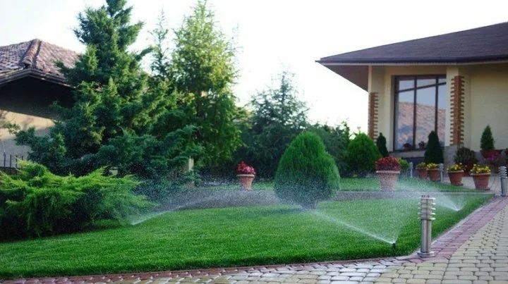 Газон. Озеленение. Автополив.