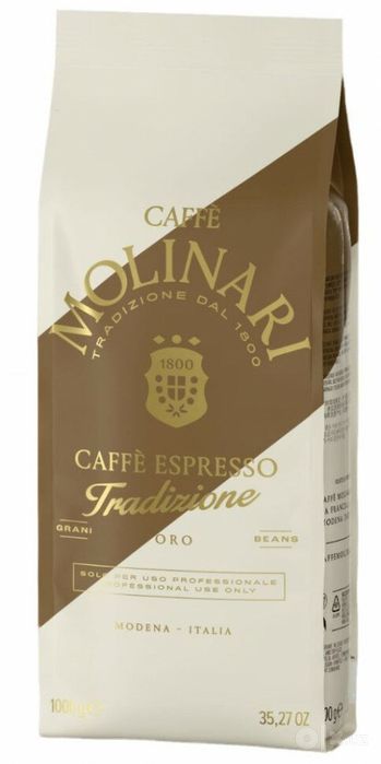Итальянский зерновой кофе Caffè Molinari (1 кг) — Оригинал из Италии!