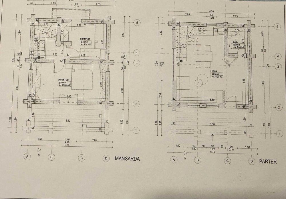 Case cabane lemn rotund (busteni)