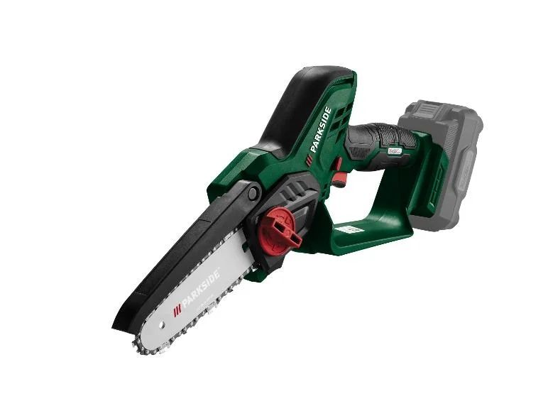 PARKSIDE Акумулаторен верижен трион 20V, Парксайд резачка за клони 20V