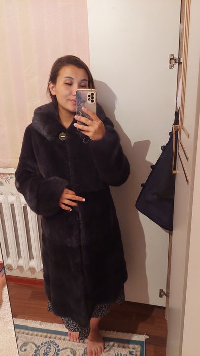 Норковая шуба б/у