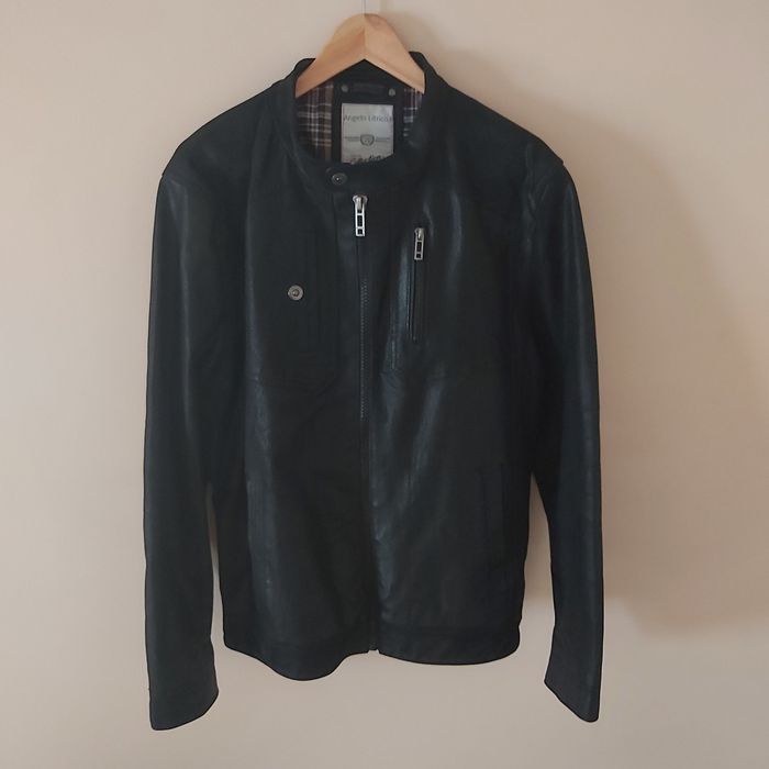 Geaca din piele naturala, Angelo Litrico, marimea M.