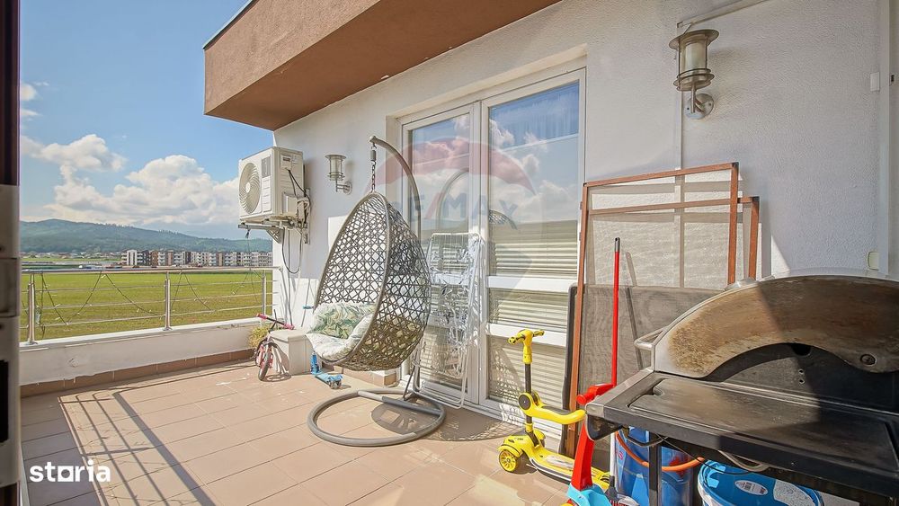 Penthouse Cochet 92Mp Cu 3 Camere | 2 Bai Și Terasă | Ghimbav-Cristian