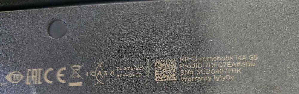 Лаптопа HP Chromebook 14 G5
