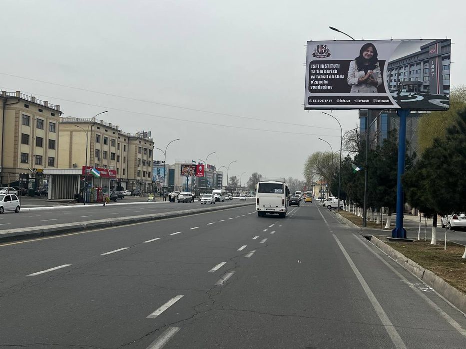 Viloyatlarda tashqi reklama// bilbordlar// manitorlar // avtobuslar