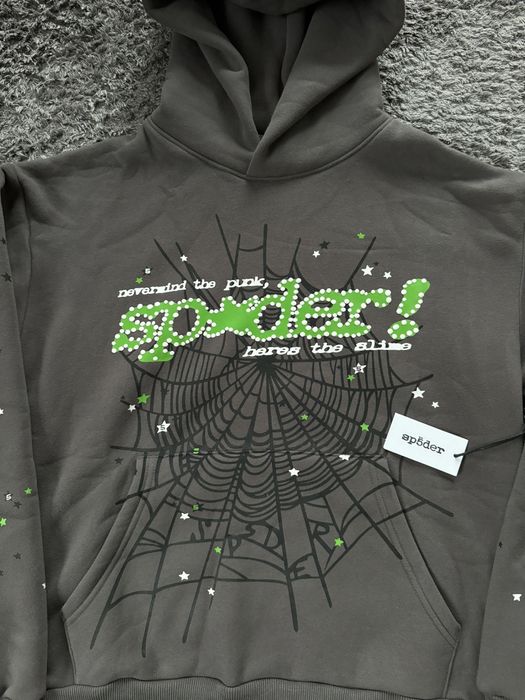 Hanorac Sp5der Punk Slate Grey