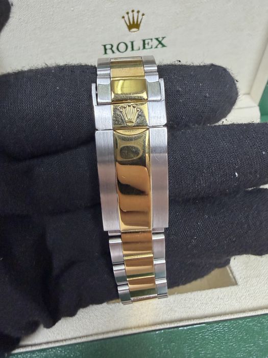 Rolex Submariner Two-tone Yellow Gold Blue Dial