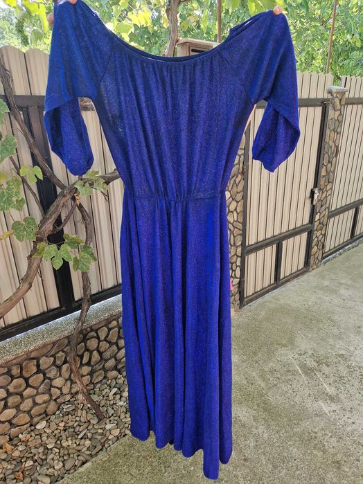 Rochie  albastra marimea 46