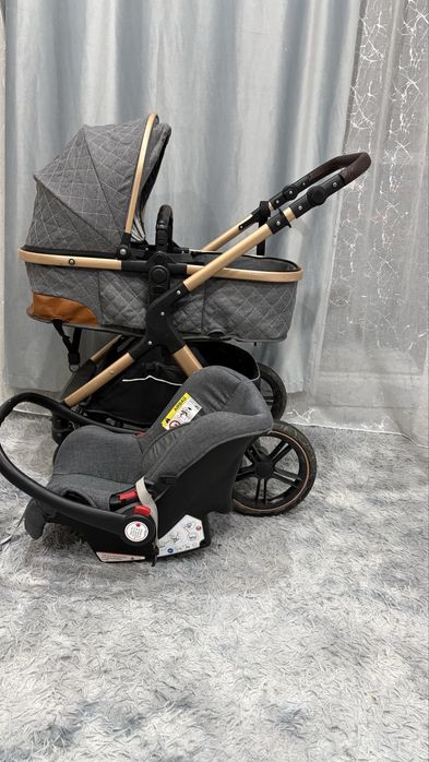 Продам коляску с автолюлькой