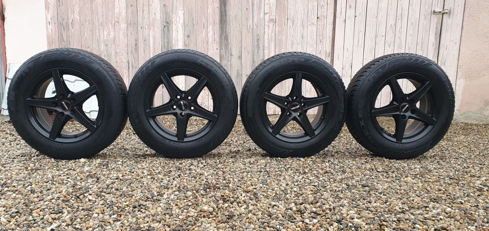 Jante aliaj pe 16. .5x112.cu cauciucuri de iarna.