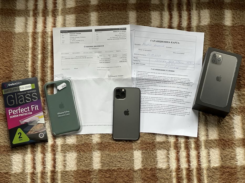Apple iPhone 11 Pro, Space Gray, 256 GB